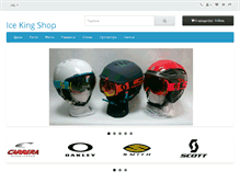 Tablet Screenshot of icekingshop.com